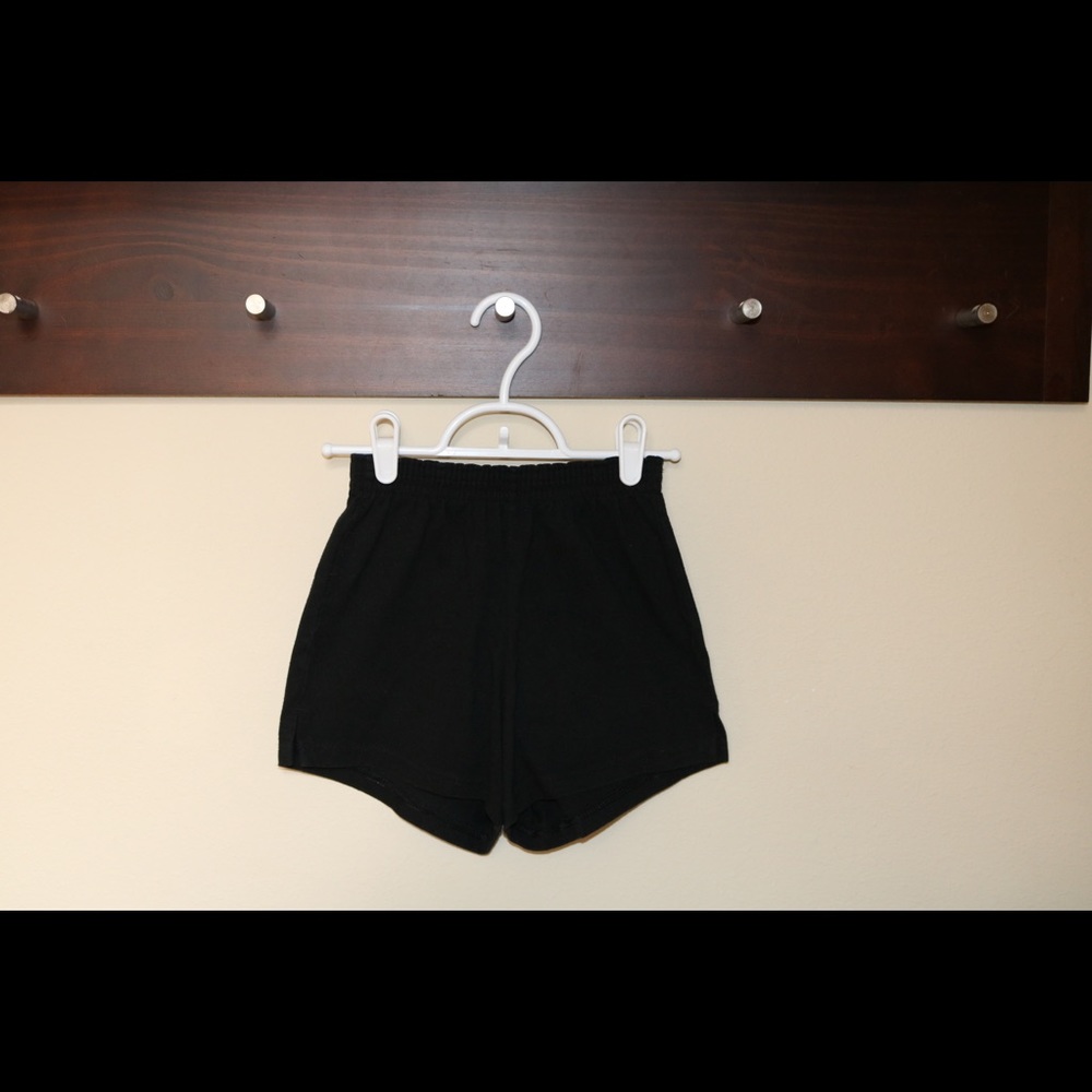 Soffe Black Athletic Shorts